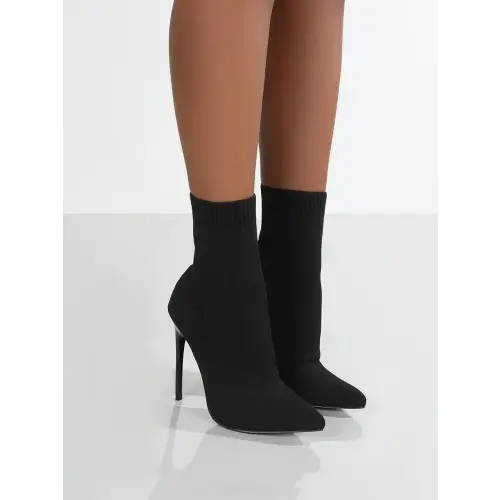 Stiletto Boots Black
