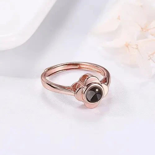 Four-Leaf Clover Rings