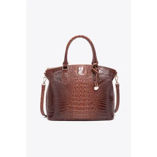 Stunning PU Leather Handbag One Size