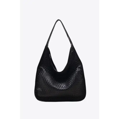 Stylish Black Leather Shoulder Bag for Everyday Elegance
