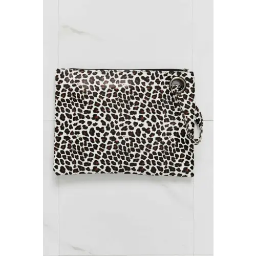 Printed Wristlet Clutch