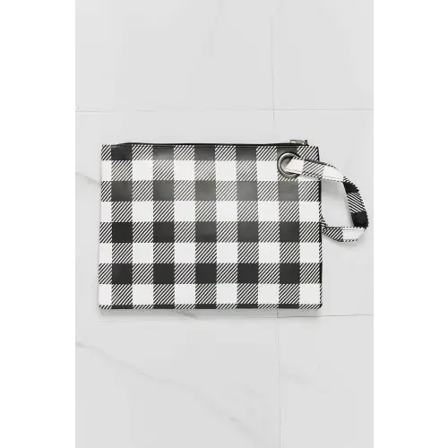 Printed Wristlet Clutch