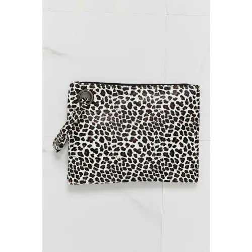 Printed Wristlet Clutch