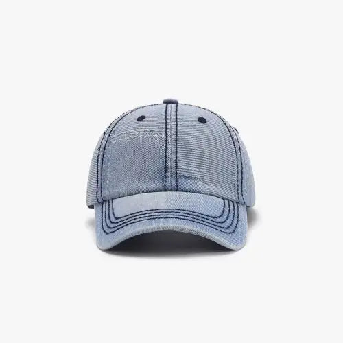 Blue Denim Baseball Cap