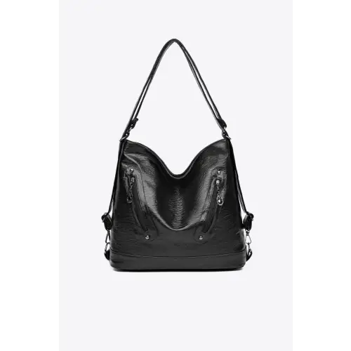 Stylish Brown Leather Shoulder Bag