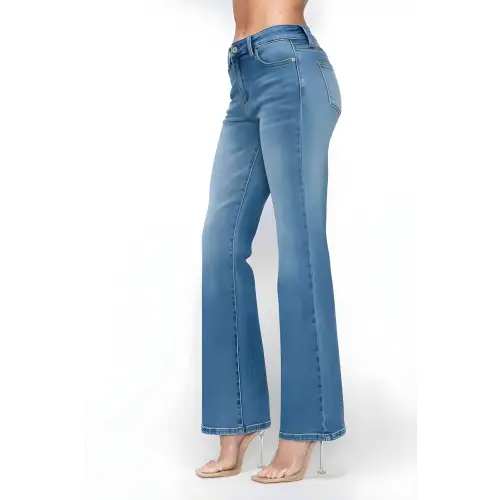 Whiskers Mid Rise Jeans