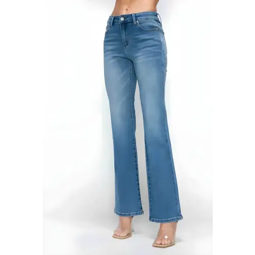 Whiskers Mid Rise Jeans