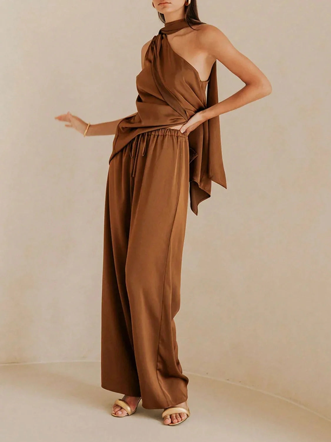 Stylish & Comfy Caramel Set