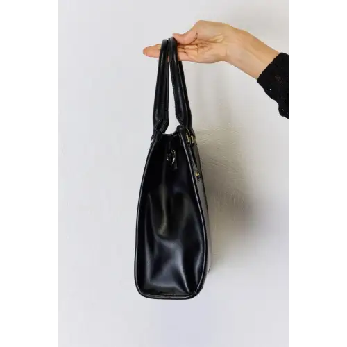 Argyle Leather Tote Bag