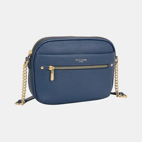 Chain Crossbody Bag Navy One Size