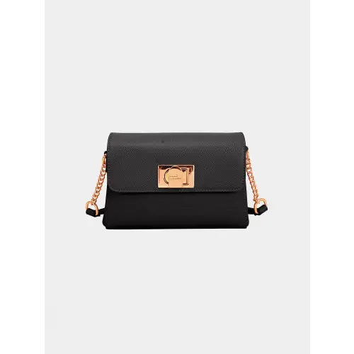 Leather Bag Black One Size