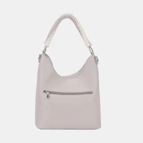 Woven Leather Handbag