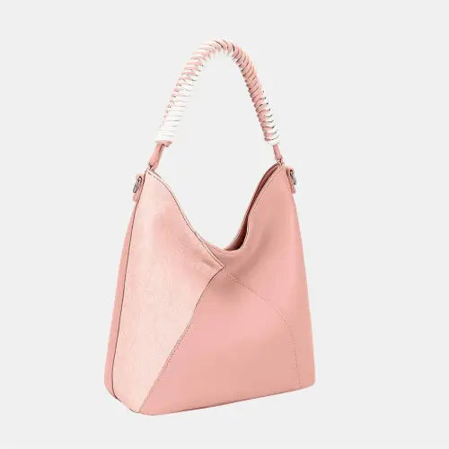Woven Leather Handbag