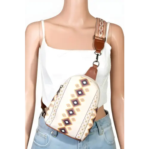 Fame Geometric Crossbody