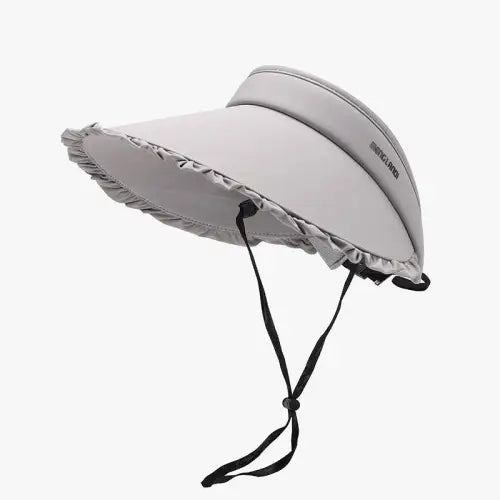 Stylish Frill Ice Silk Sun Hat