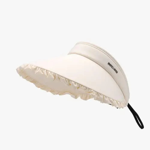 Stylish Frill Ice Silk Sun Hat