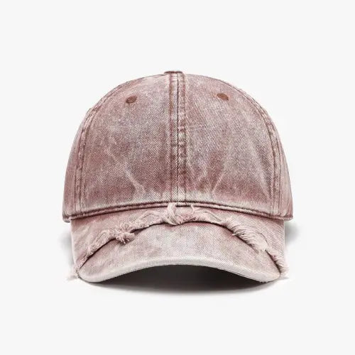 Fringe Cotton Baseball Cap