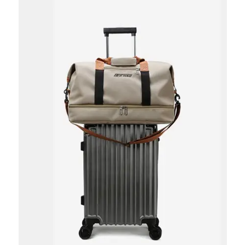 Gray Travel Bag