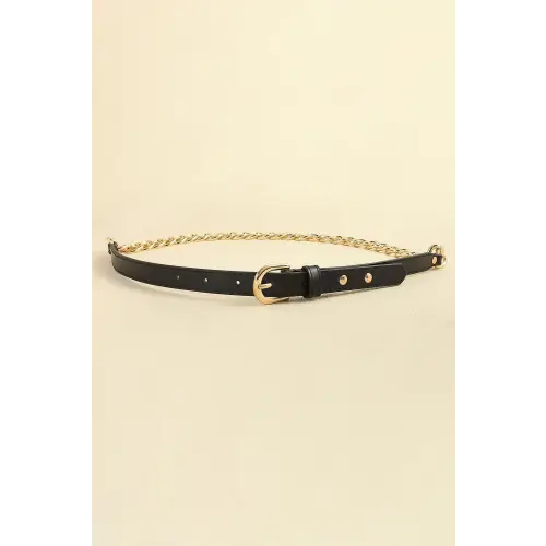 Hayo - Leather Chain Belt