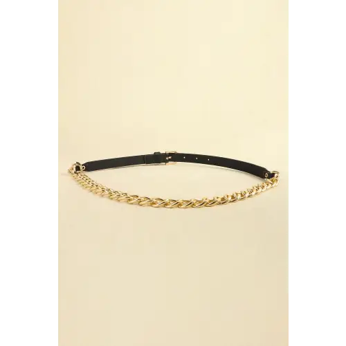 Hayo - Leather Chain Belt