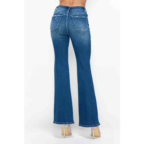High Rise Pocket Bootcut Jeans