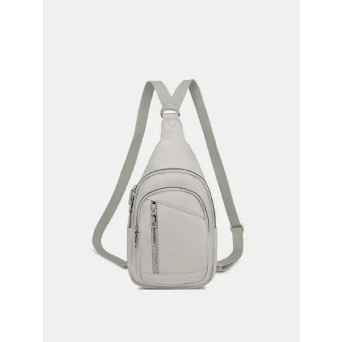 Stylish Leather Crossbody Bag with Two Detachable Straps