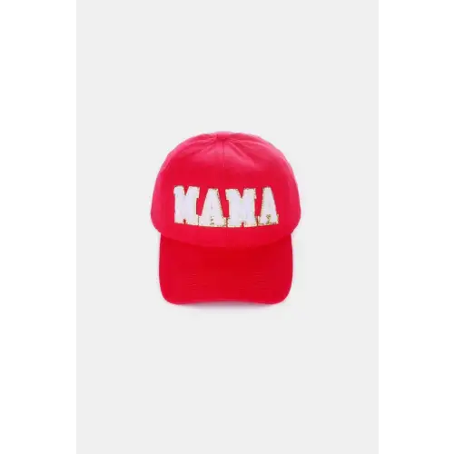 Mama Chenille Patch Baseball Cap