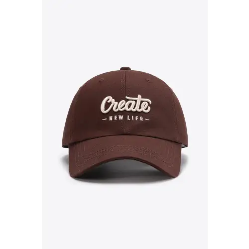 Maroon Cotton Baseball Cap Original