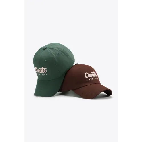 Maroon Cotton Baseball Cap Original