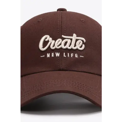 Maroon Cotton Baseball Cap Original