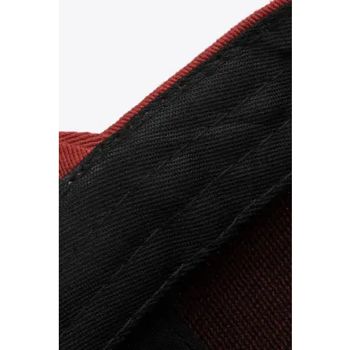 Maroon Cotton Baseball Cap Original