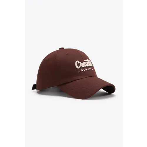 Maroon Cotton Baseball Cap Original