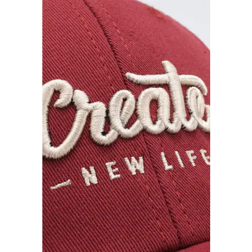 Maroon Cotton Baseball Cap Original