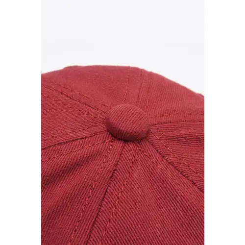 Maroon Cotton Baseball Cap Original
