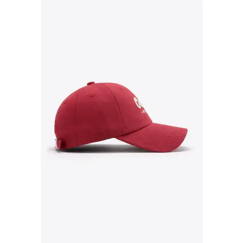 Maroon Cotton Baseball Cap Original