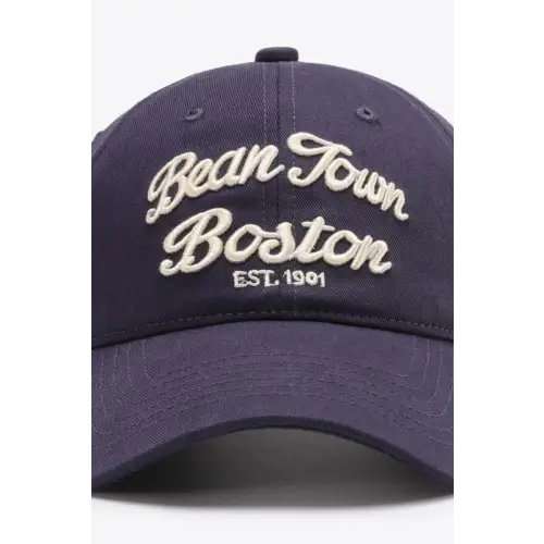 Maroon Embroidered Graphic Baseball Cap