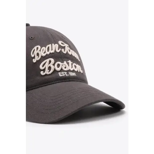 Maroon Embroidered Graphic Baseball Cap