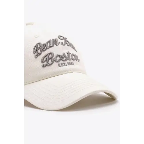 Maroon Embroidered Graphic Baseball Cap