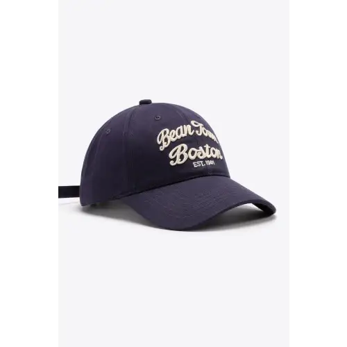Maroon Embroidered Graphic Baseball Cap