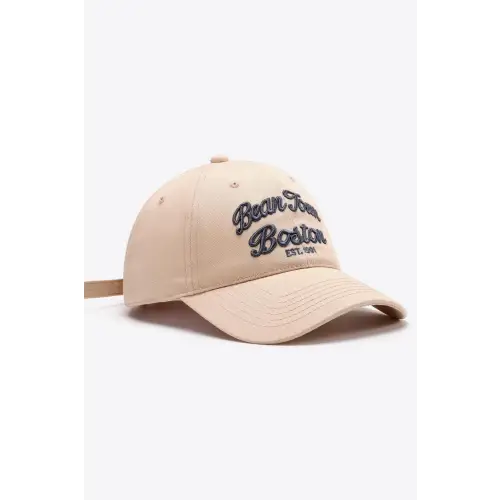 Maroon Embroidered Graphic Baseball Cap
