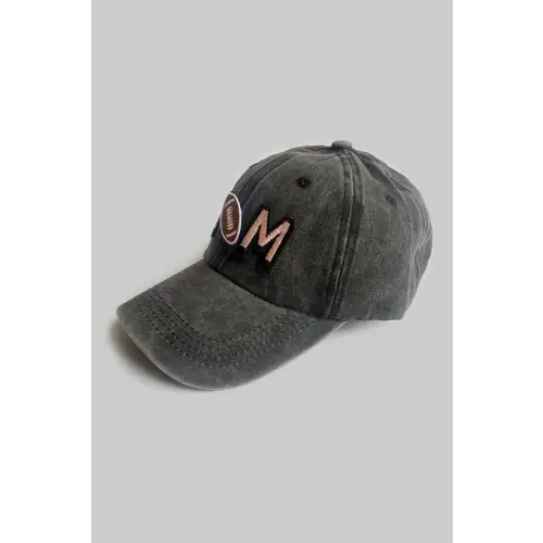 Mom Baseball Cap Celebrates Football Pride