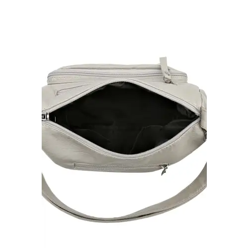Stylish Multi-Pocket PU Leather Crossbody Bag for Everyday Chic