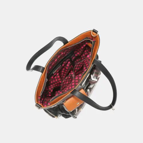 USA Geometric Pattern Tote Bag