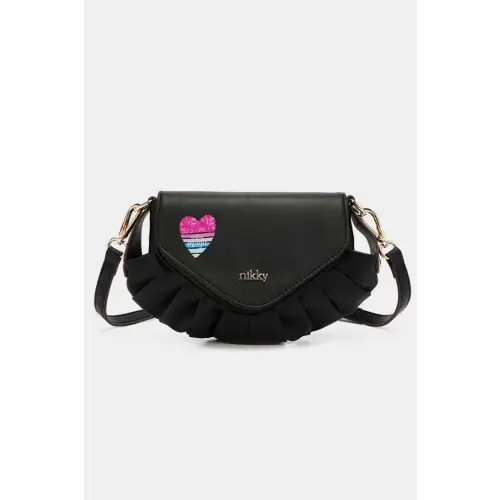 USA Graphic Crossbody Bag Black One Size