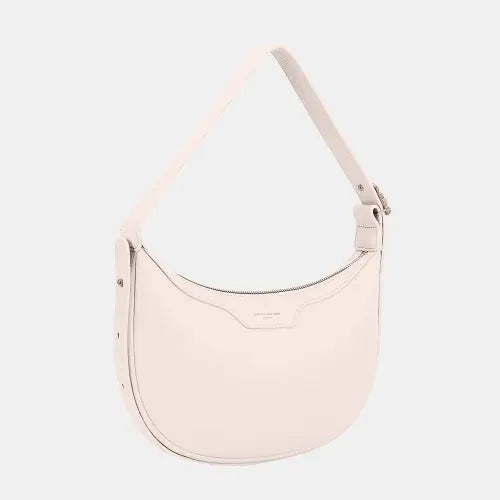 Pink Leather Crossbody Bag