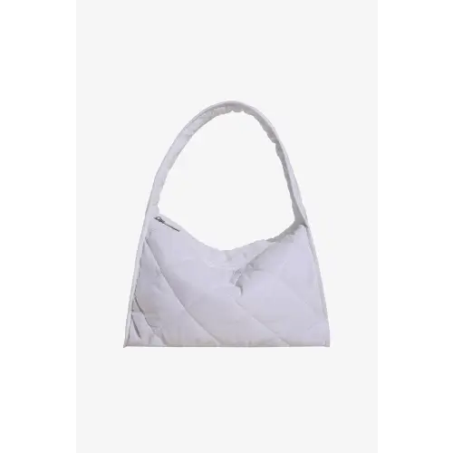 Stylish Pink Nylon Shoulder Bag