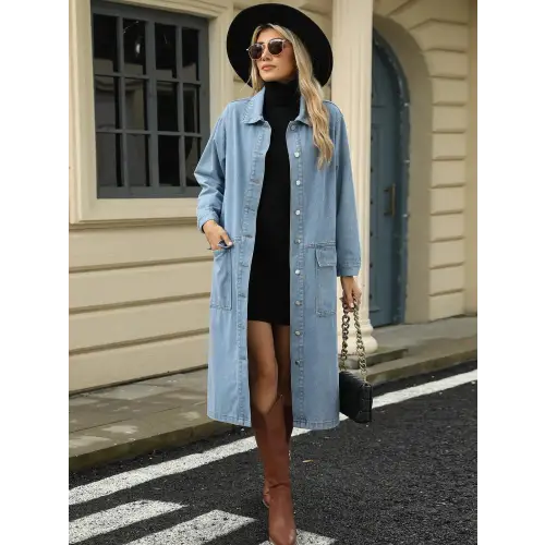 Pocketed Denim Jacket