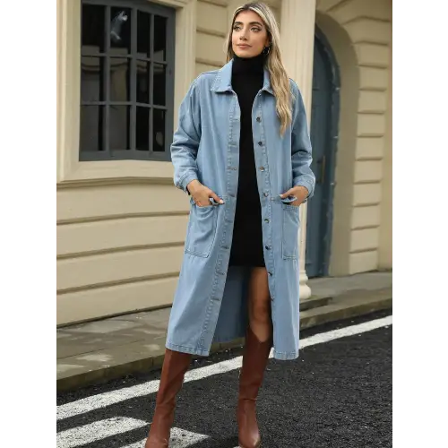 Pocketed Denim Jacket