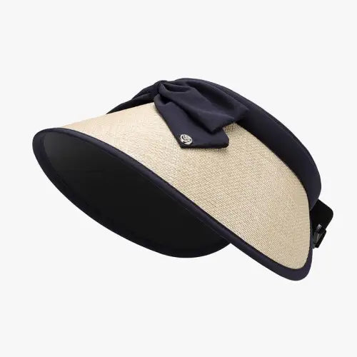 Polyester Sun Hat Elegant Bow Accent