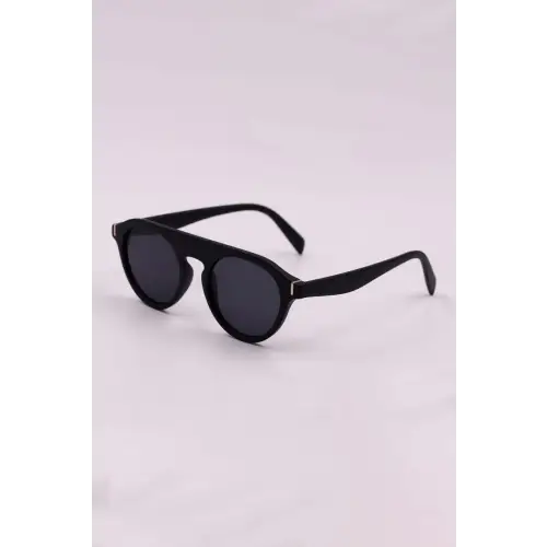Stylish Round Polycarbonate Rim Sunglasses